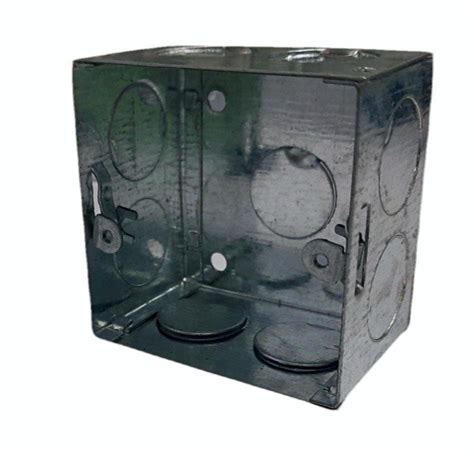 2 module metal box price|gi modular box price.